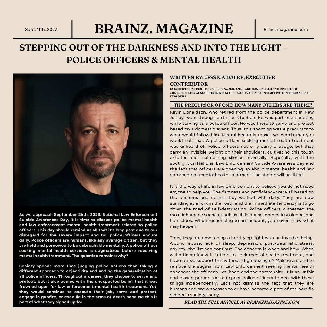 Kevin Donaldson Brainz Magazine