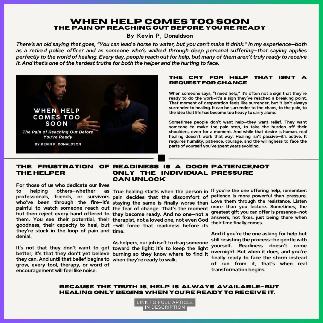 Kevin P. Donaldson, kevin p donaldson, kevin p. donaldson, Realkevindonaldson, real kevin donaldson, realkevindonaldson, Real, Real Kevin P. Donaldson, The Suffering Podcast, the suffering podcast, podcast, mental health, suicide prevention, mind, hope, Man You Are Crazy, man you are crazy, Man You Are Crazy Book, Motivational Speaker, Author, Personal Development, Jubilee Cop, Leadership, Post Traumatic Success, Not Today, Self-Help, Dented Development Project
