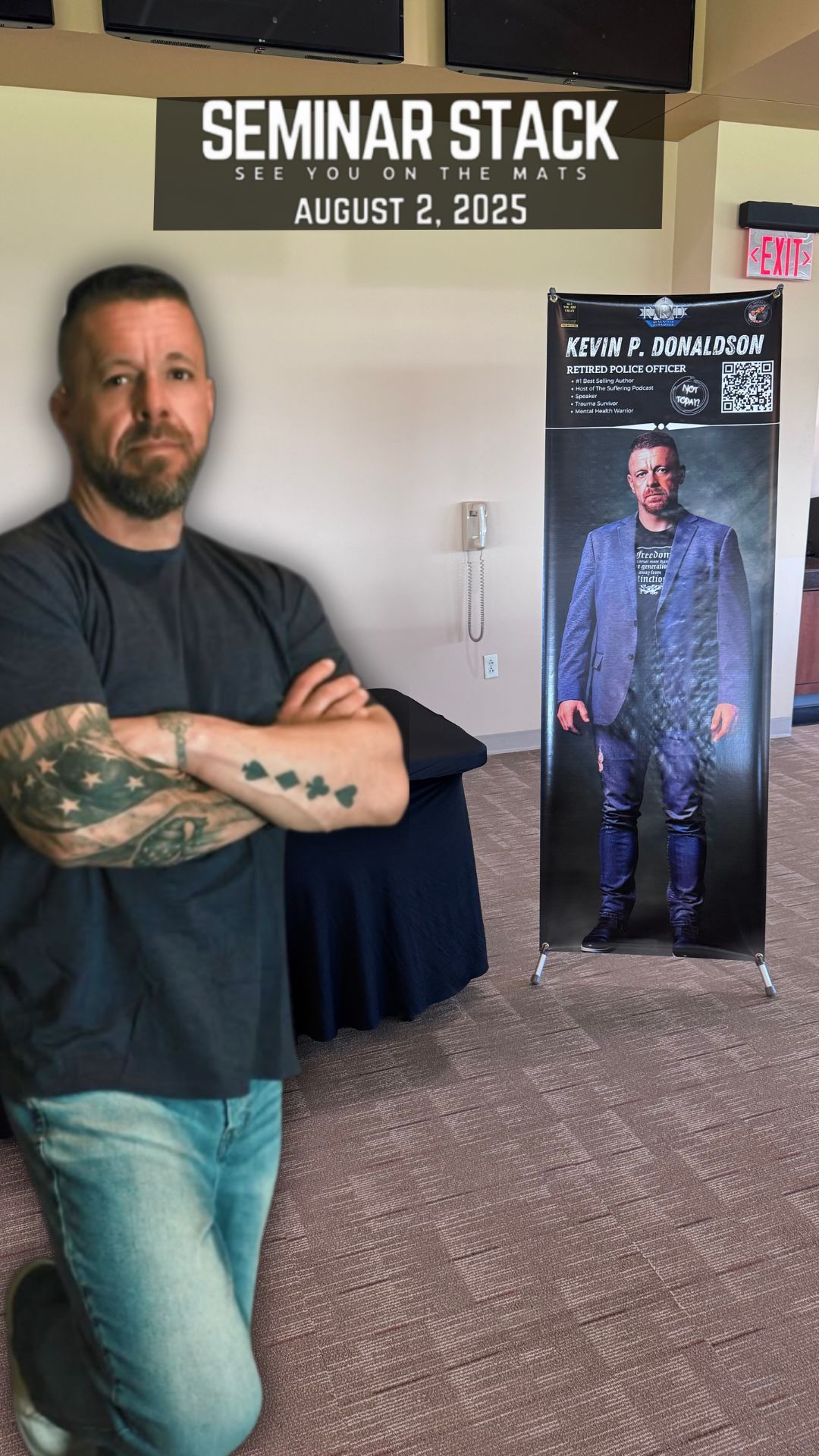 Kevin P. Donaldson, kevin p donaldson, kevin p. donaldson, Realkevindonaldson, real kevin donaldson, realkevindonaldson, Real, Real Kevin P. Donaldson, The Suffering Podcast, the suffering podcast, podcast, mental health, suicide prevention, mind, hope, Man You Are Crazy, man you are crazy, Man You Are Crazy Book, Motivational Speaker, Author, Personal Development, Success Strategies, Leadership, Post Traumatic Success, Not Today, Jubilee Cop, Dented Development Project