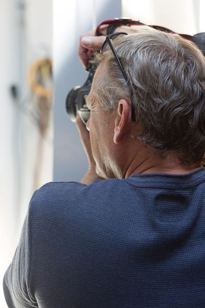 Paul bei der Arbeit