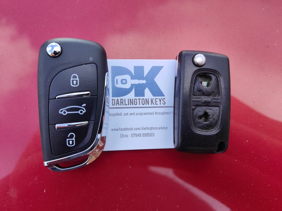 Darlington Keys Past Work - car key reprogramming