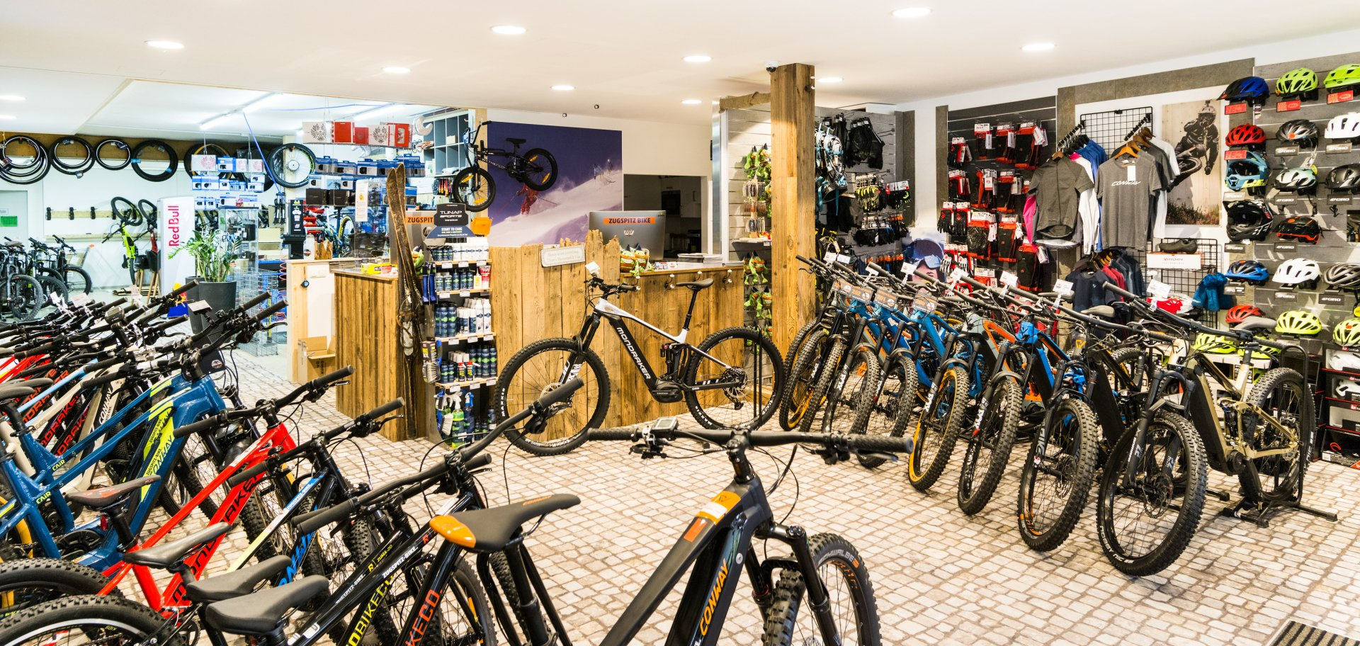 Bikeshop von Innen