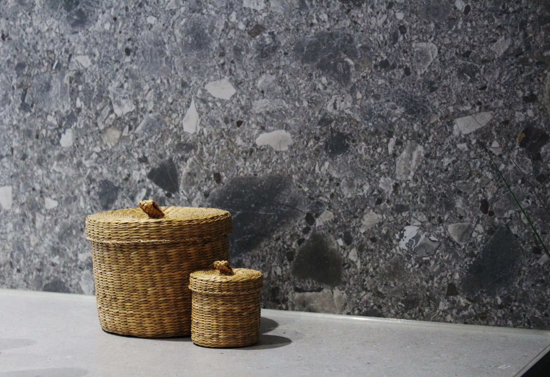 Großformatfliese Blauton - Bad, WC und Sanitärräume