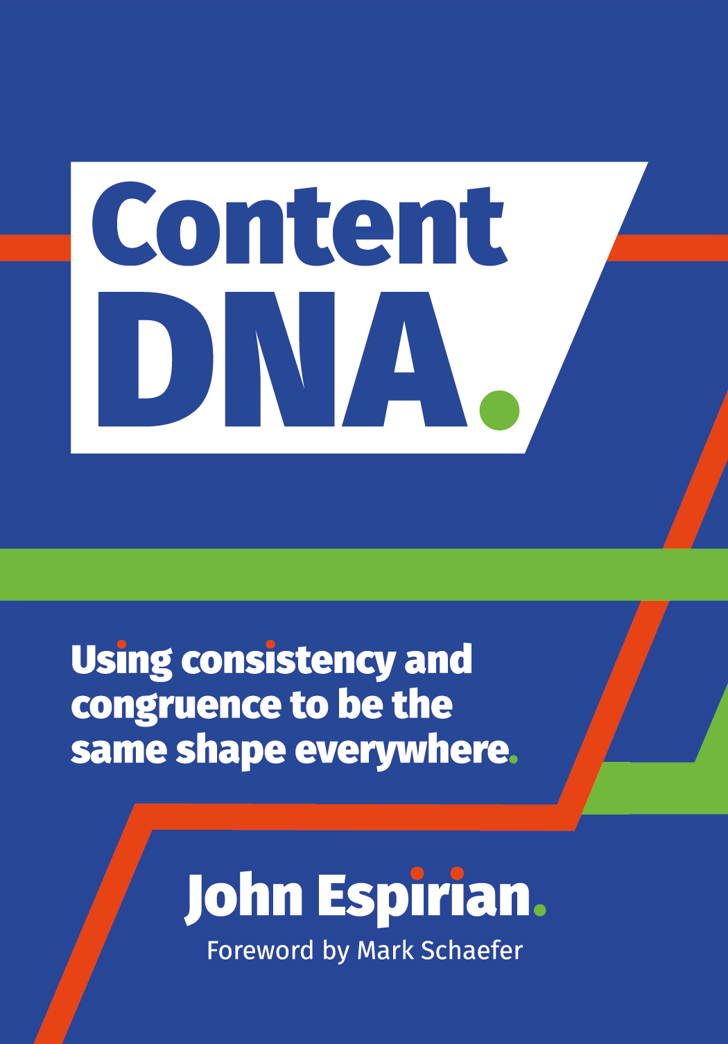 Front cover of Content DNA by John Espirian
