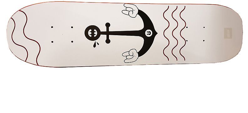 Über Anker Freestyle Skateboard Deck 7.5