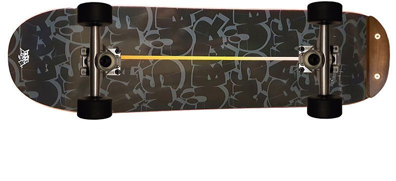 Über Raws Black 7.5 Freestyle Komplett Skateboard