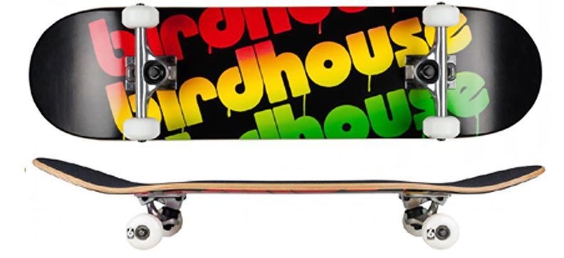Birdhouse Rasta Skateboard Deck 8.0