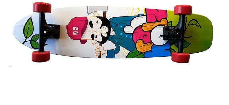 Cruiser Skateboard Roh-Holz