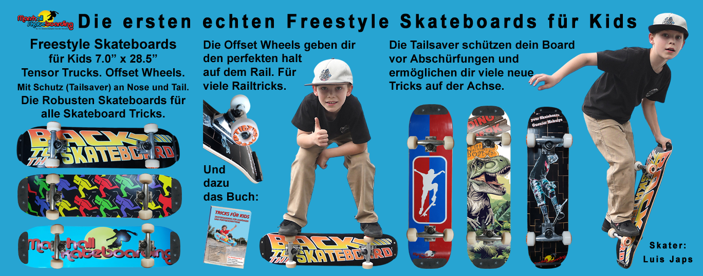 Kids Freestyle Skateboards