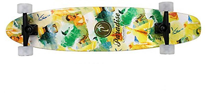 Paradise Longboard Photo-Wall Kicktail