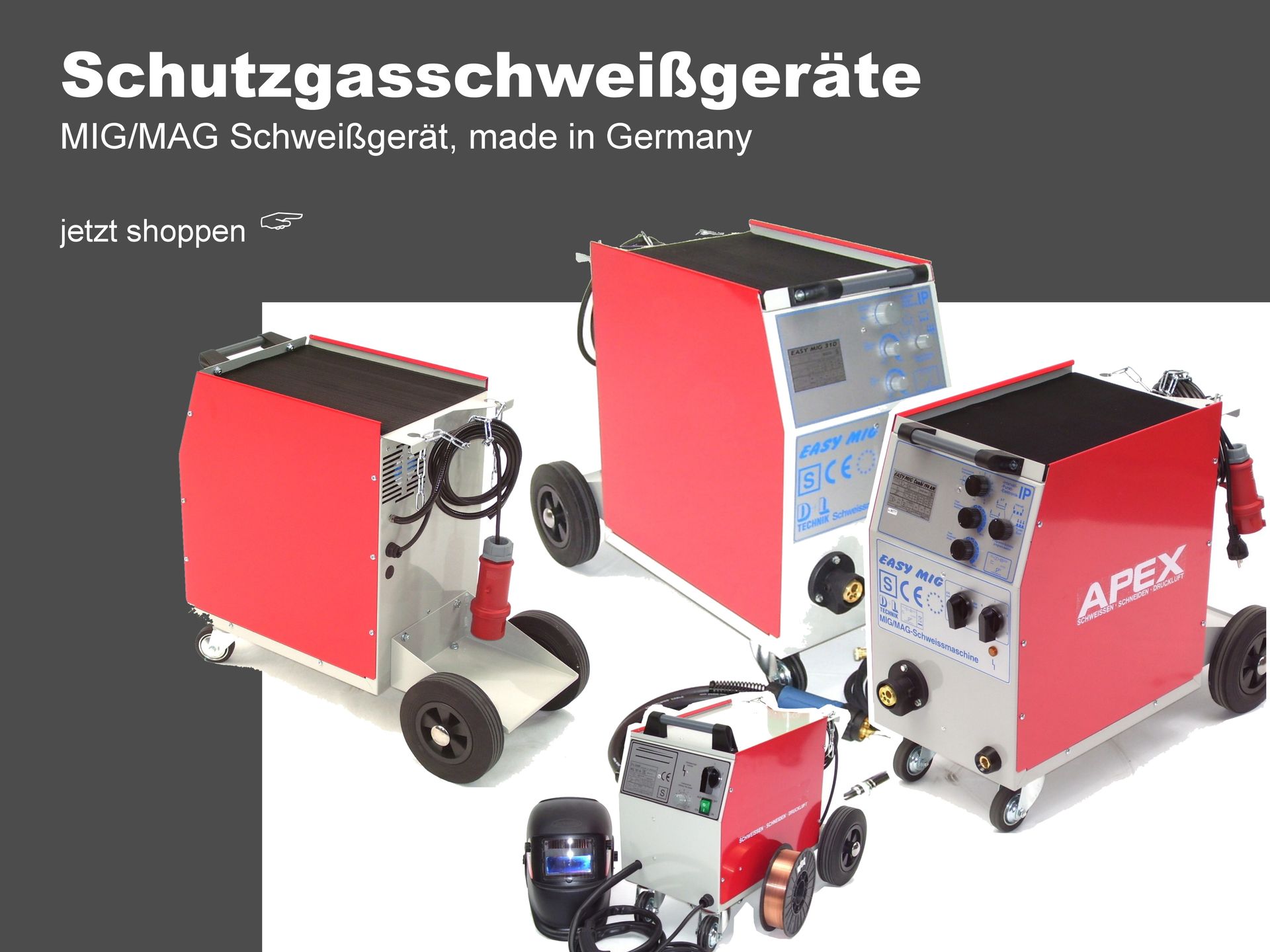 Hier finden Sie Schweißgeräte, Inverter und Plasmaschneider Schweißgeräte