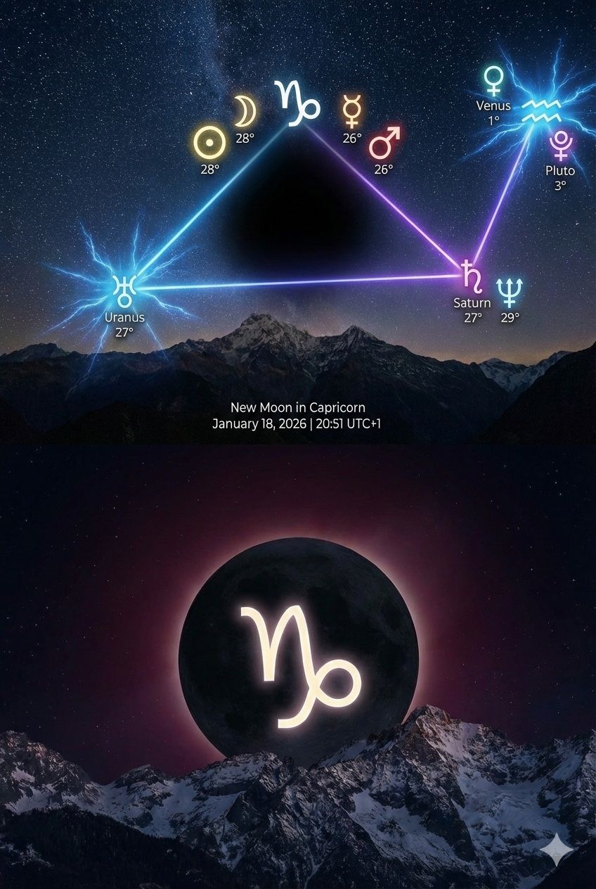 Neumond im Steinbock Neumond im Steinbock