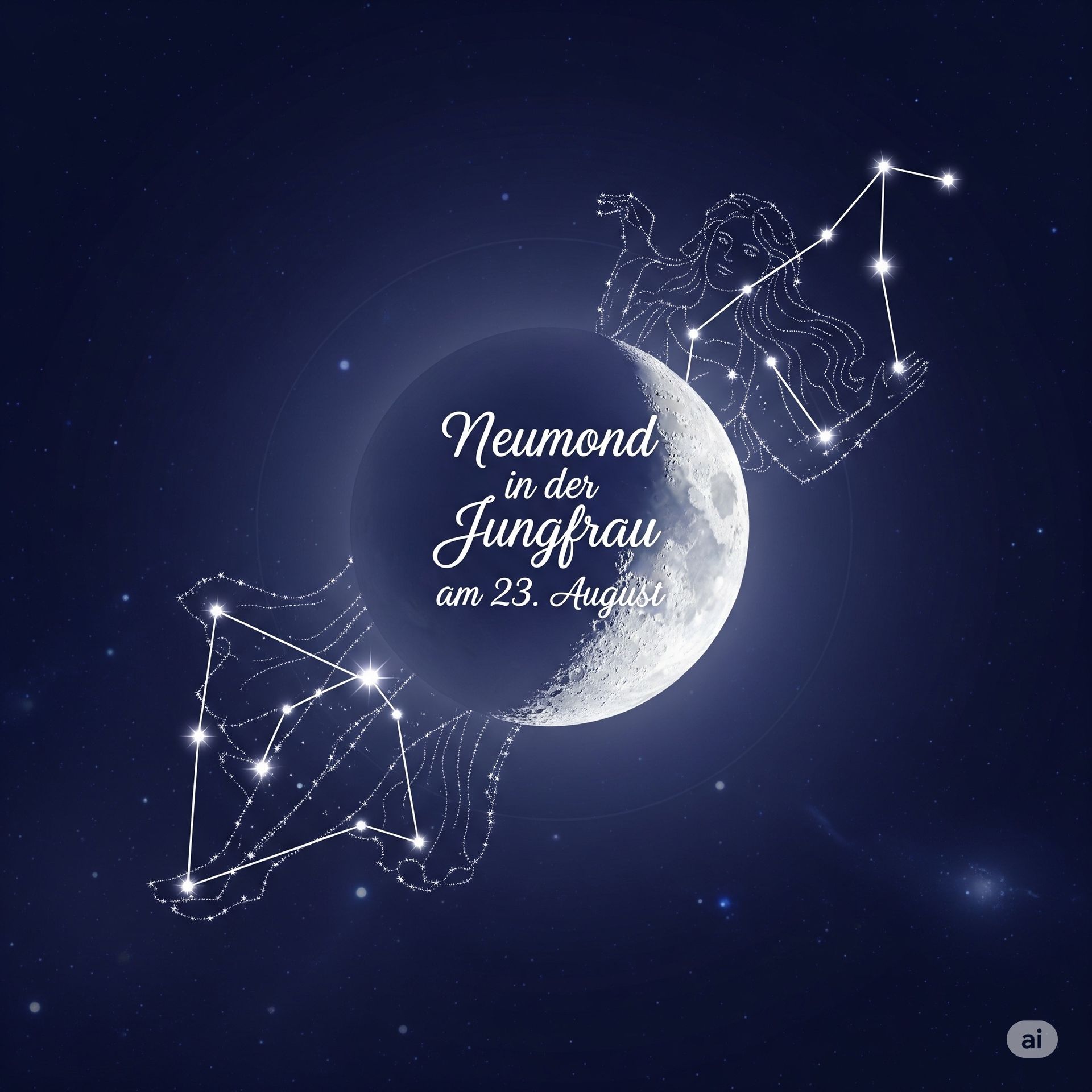 Neumond in der Jungfrau Neumond in der Jungfrau