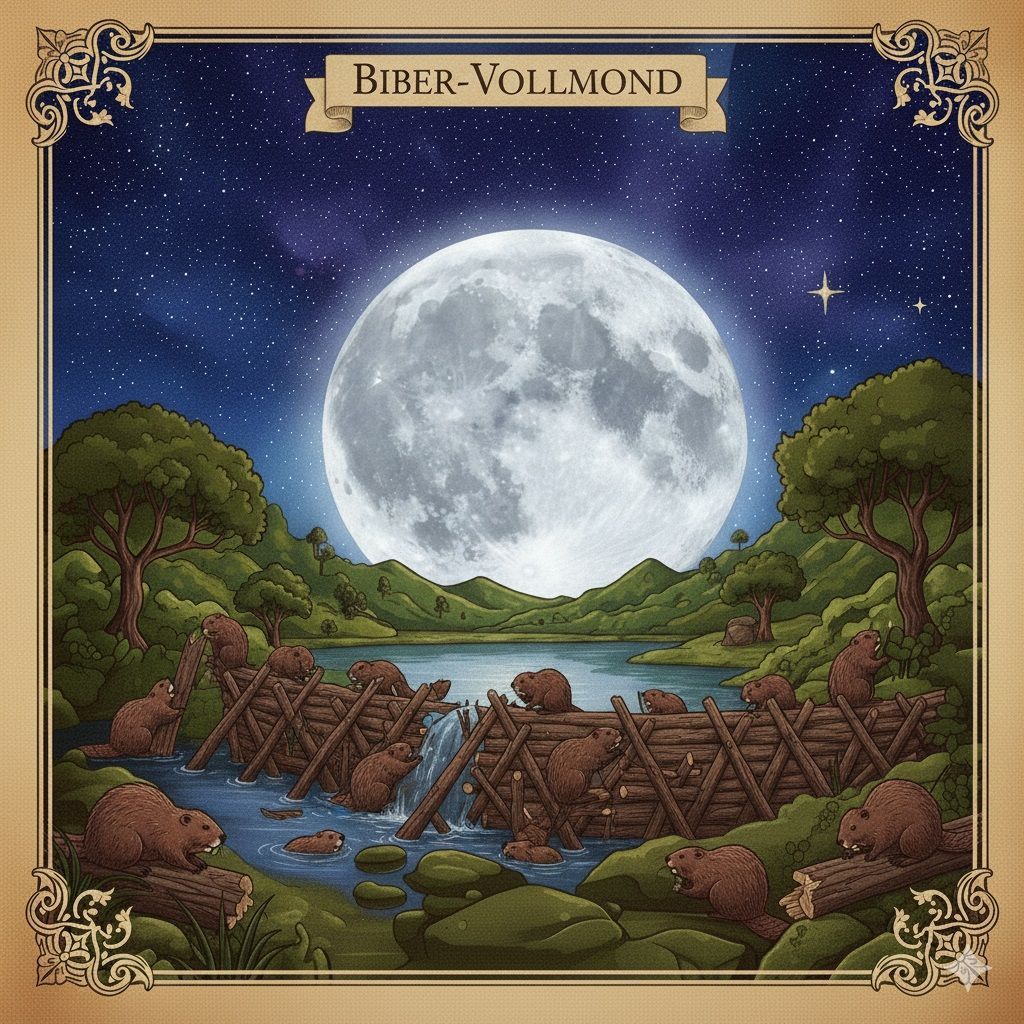 Stier-Vollmond im November Stier-Vollmond im November