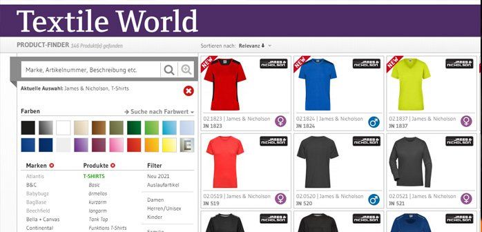 Textil-Kollektion Textil-Kollektion