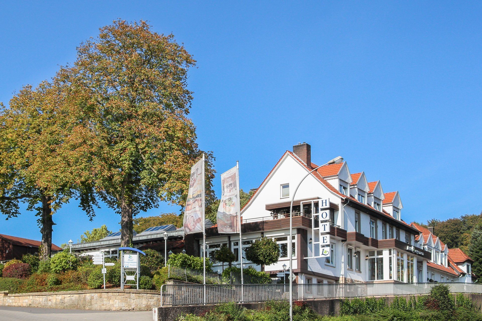 Außenansicht Hotel Restaurant Leugermann