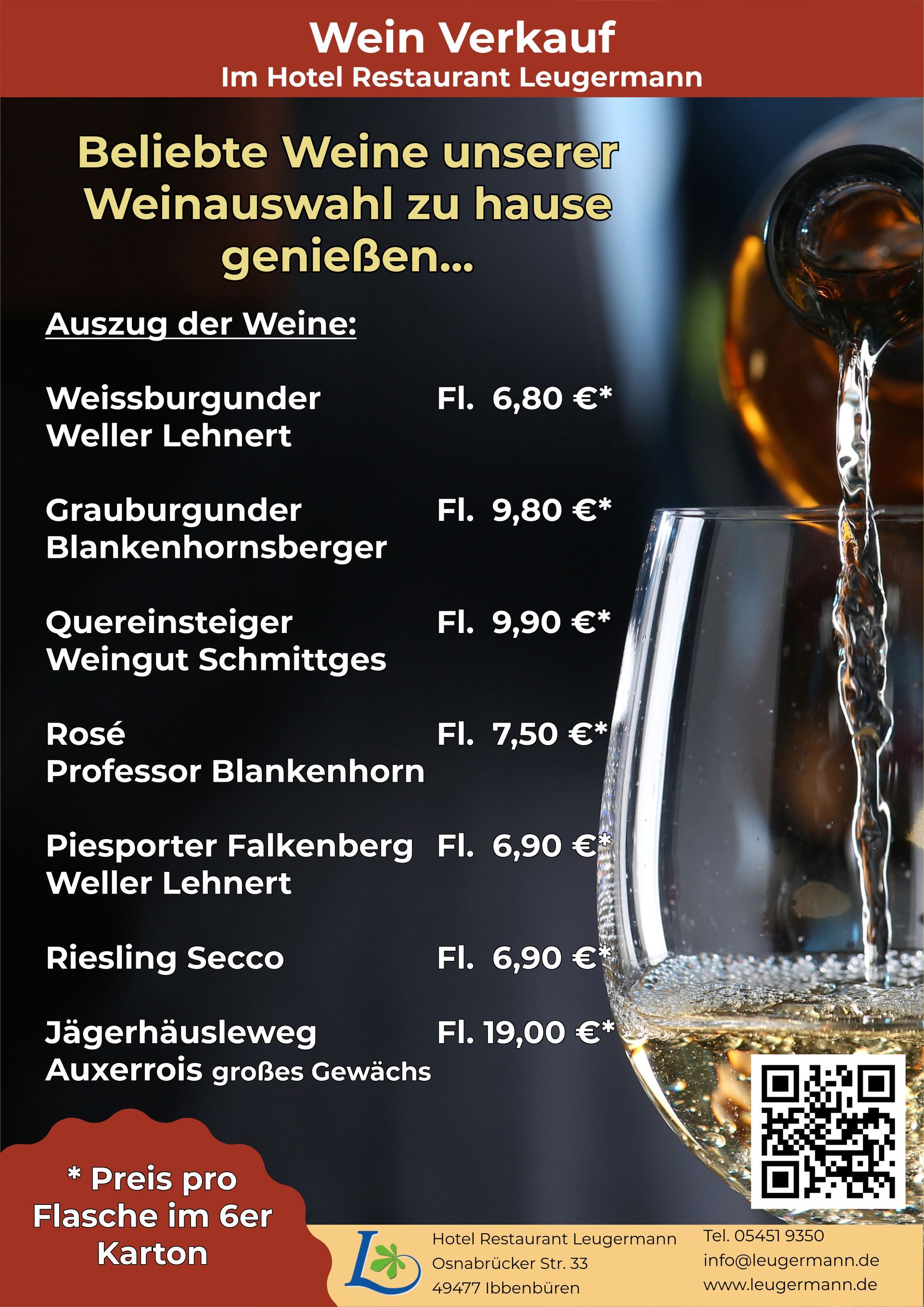 Wein Beispiele Aßer Haus Verkauf