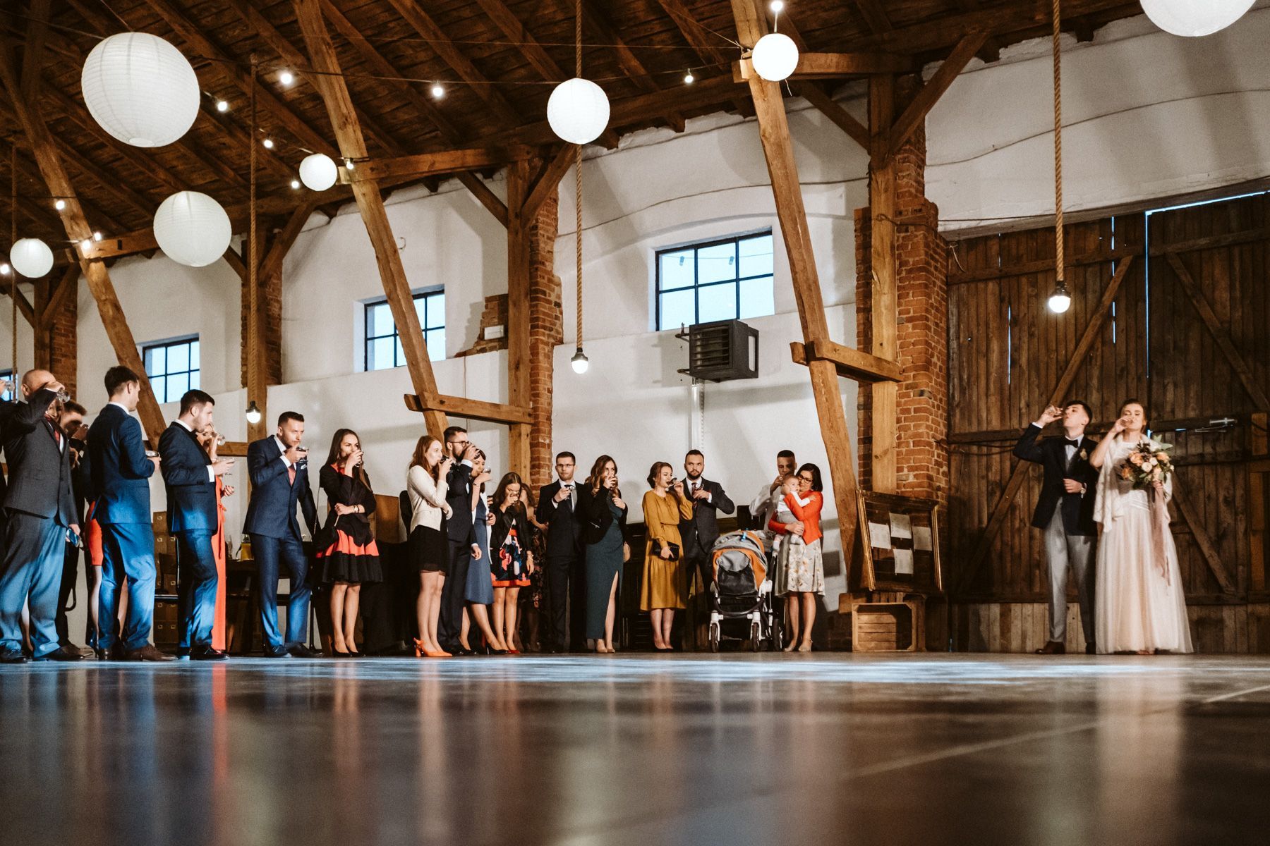 Marek Banas, Freie Trauung, Polen, Hochzeit draussen