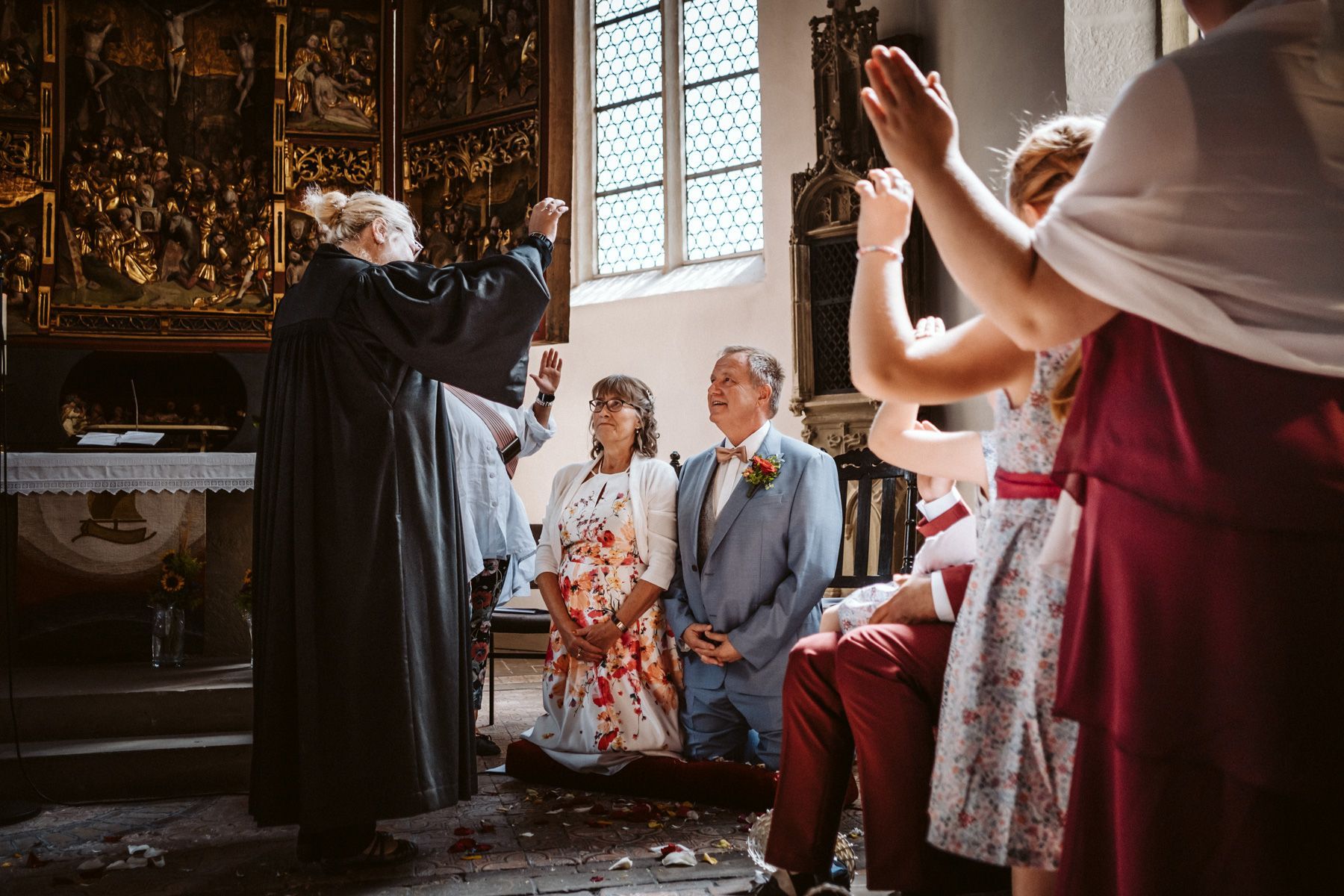 Marek Banas, Kirchliche Trauung, Hochzeit, Springe, Eldagsen, Paarfotos