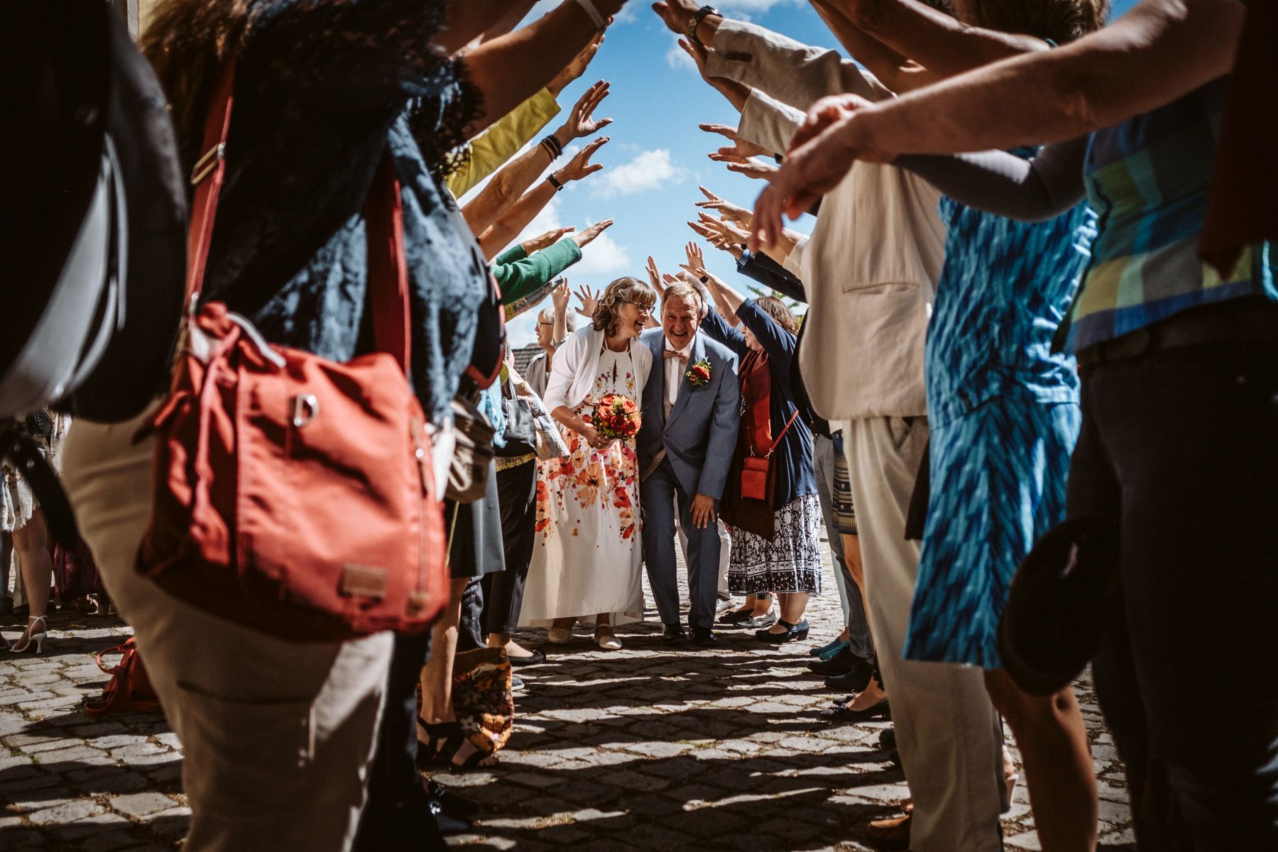 Marek Banas, Kirchliche Trauung, Eldagsen, Springe, Feier