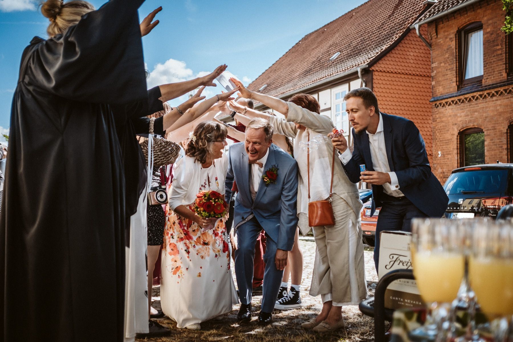 Marek Banas, Kirchliche Trauung, Hochzeit, Springe, Eldagsen, Paarfotos
