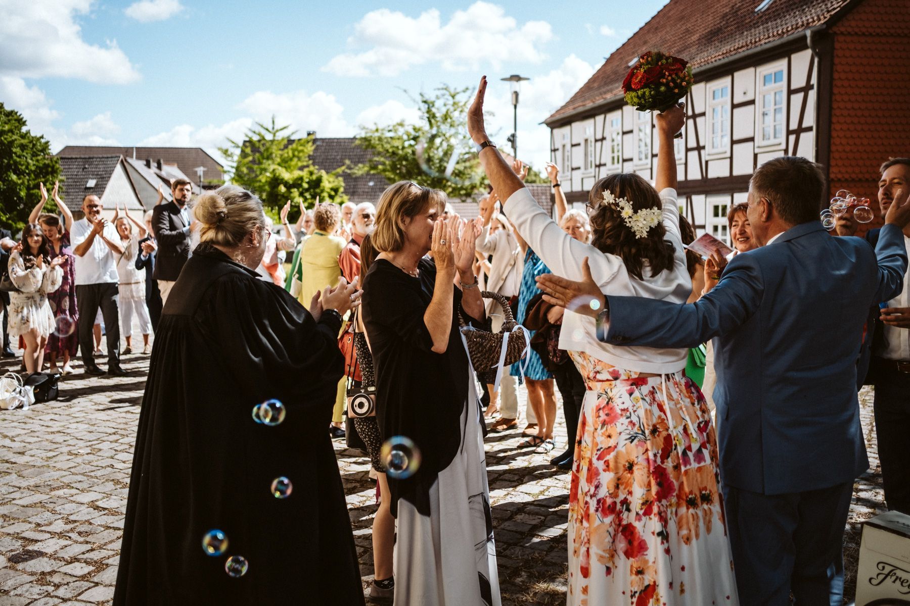 Marek Banas, Kirchliche Trauung, Hochzeit, Springe, Eldagsen, Paarfotos