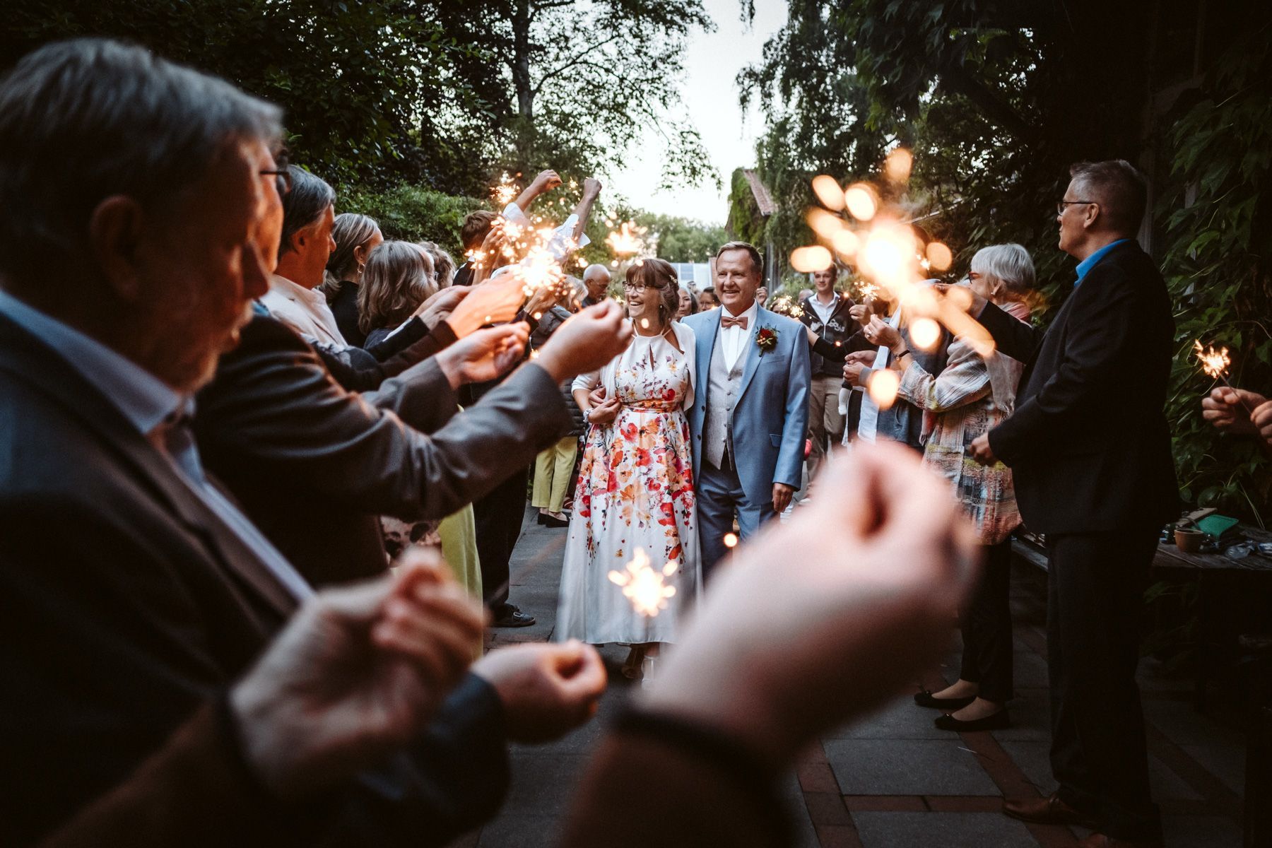 Marek Banas, Kirchliche Trauung, Eldagsen, Springe, Feier