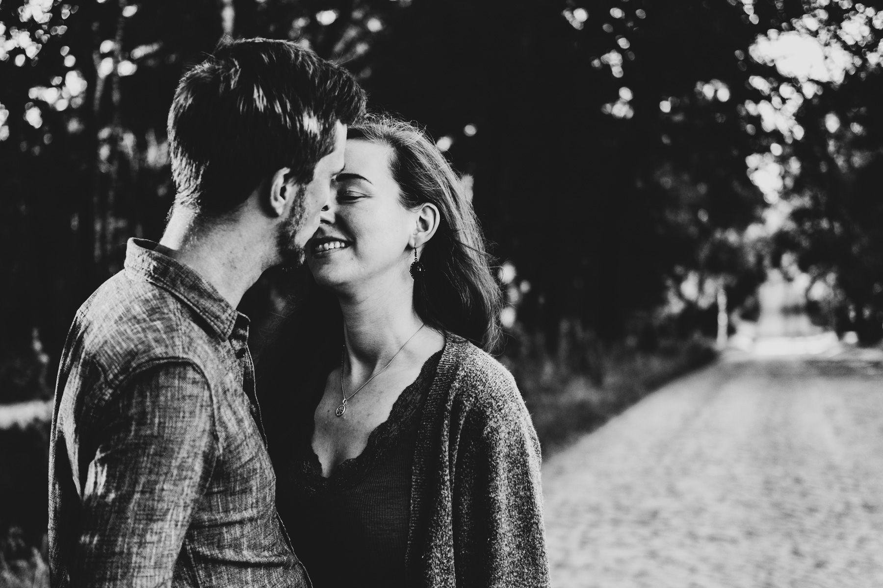 Marek Banas, Lüneburger Heide, Paarfotos, Sonnenuntergang, Liebespaar