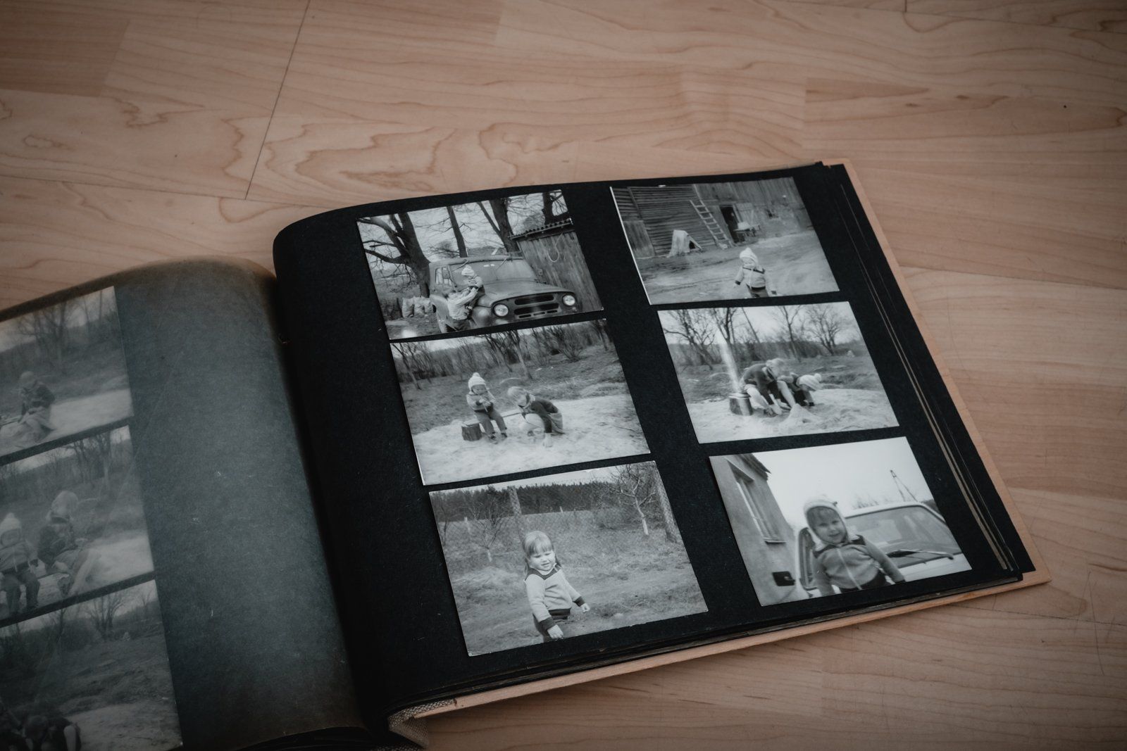 Meine ersten Fotos in einem Fotoalbum