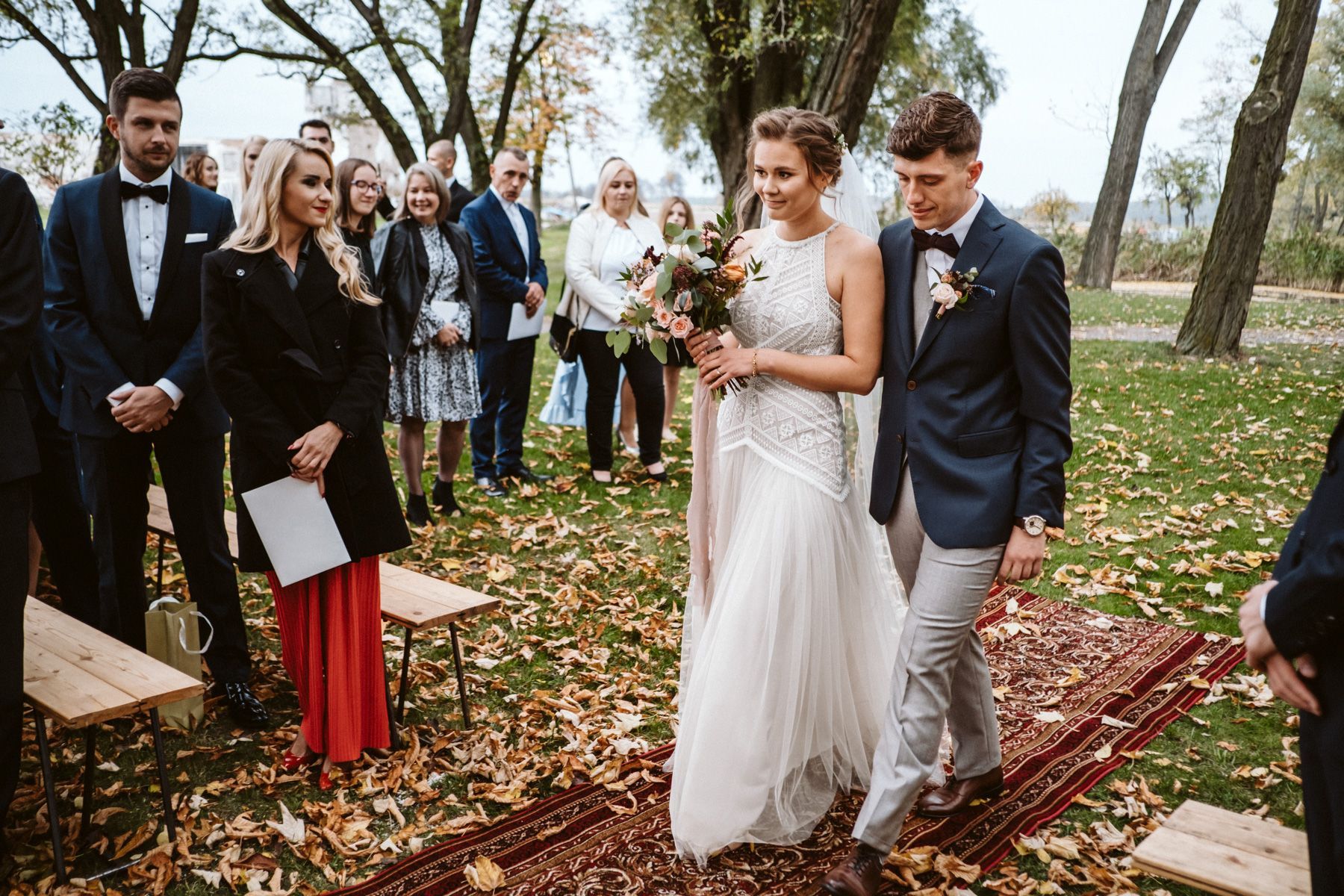 Marek Banas, Freie Trauung, Polen, Hochzeit draussen