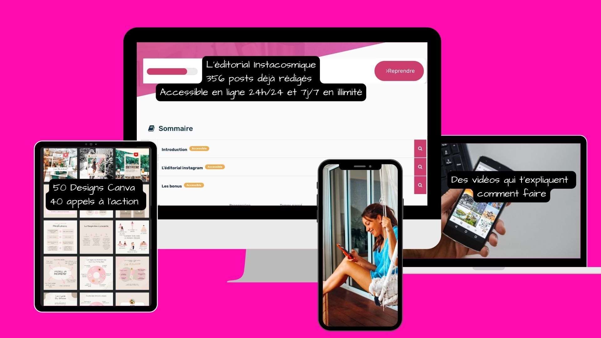 image représentant un éditorial instagram