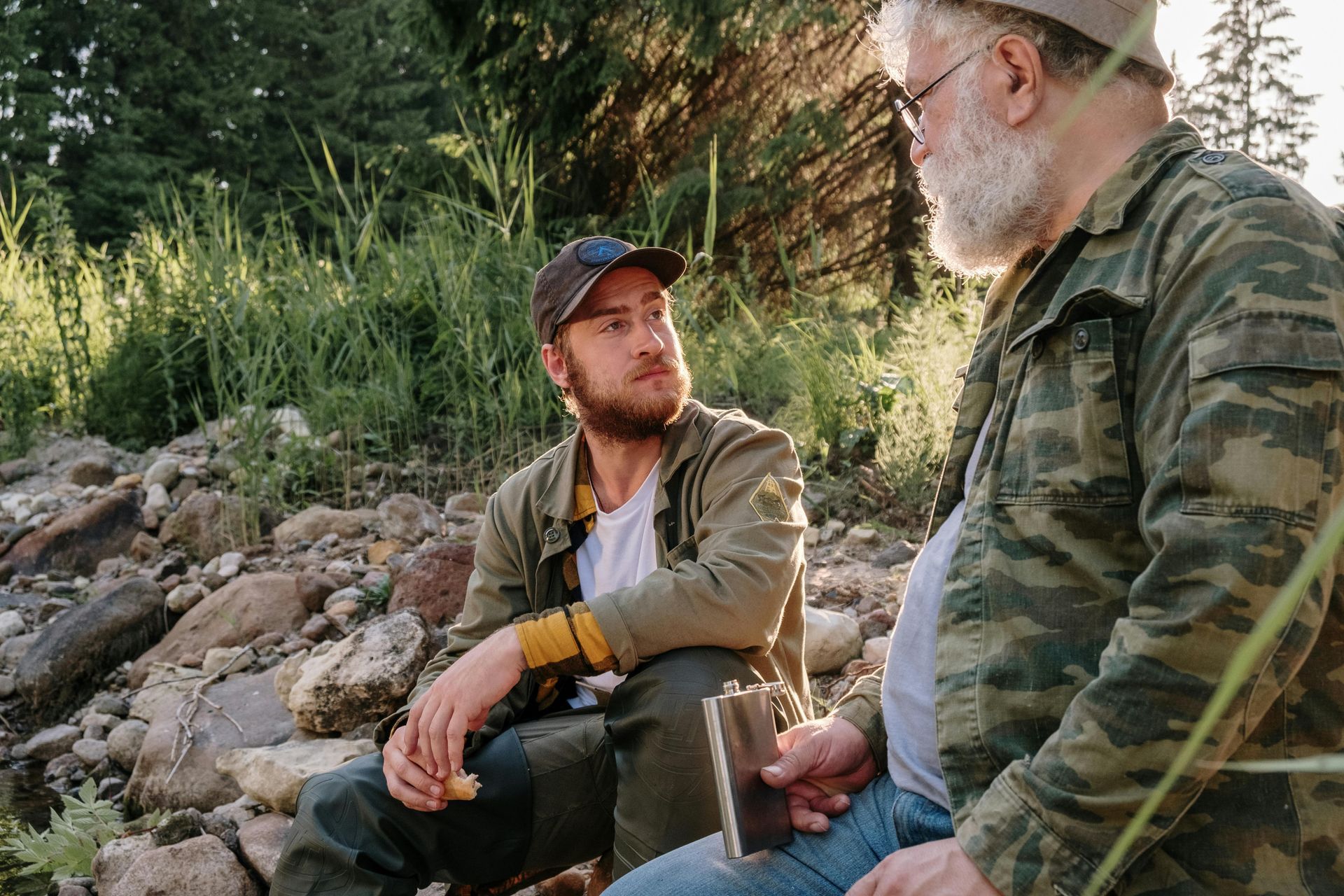 Vater und Sohn Zukunfts Ic