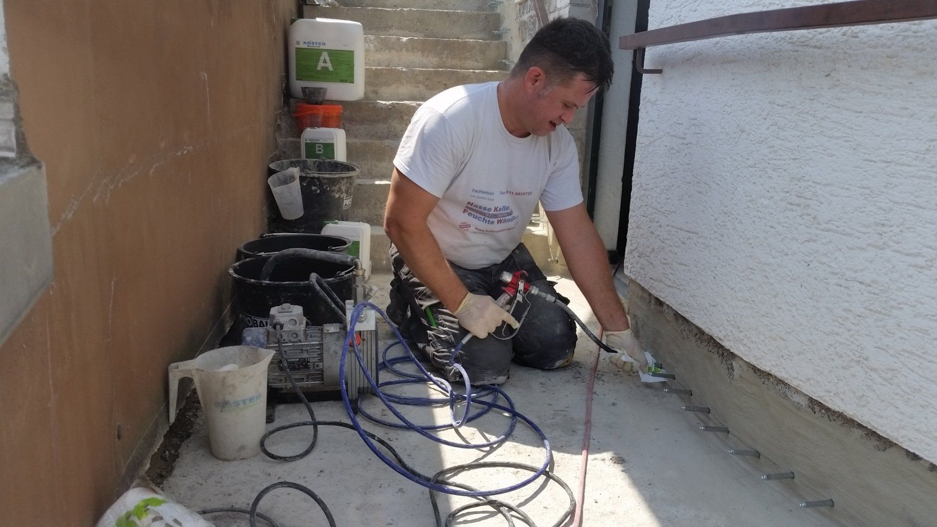 Horizontalsperre, Rasterinjektage, Rissverpressung