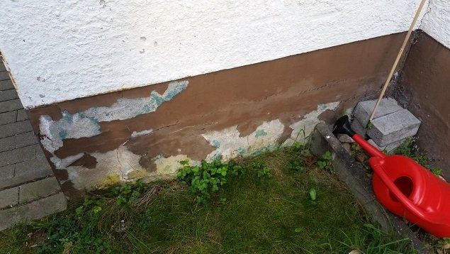 Sockelsanierung, Sockelabdichtung