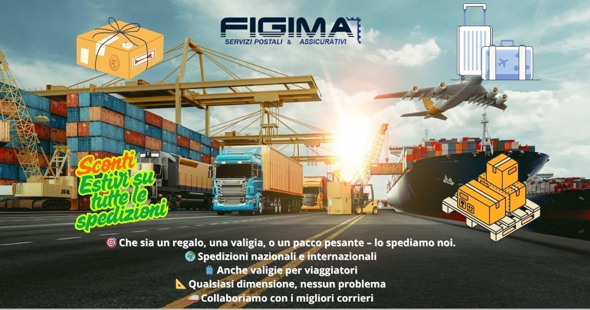 Approffitta degli sconti estivi su tutte le spedizioni