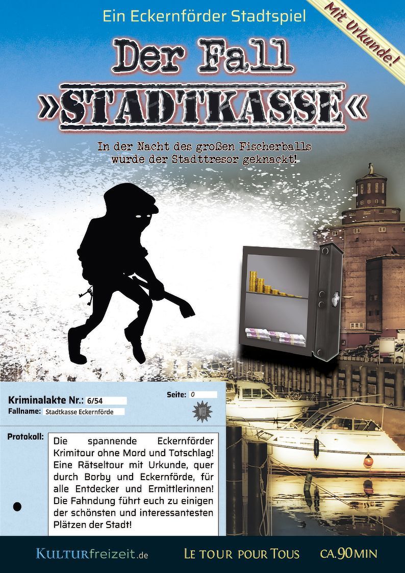 Stadtspiel Eckenförde Der Fall Stadtkasse Eckernförde