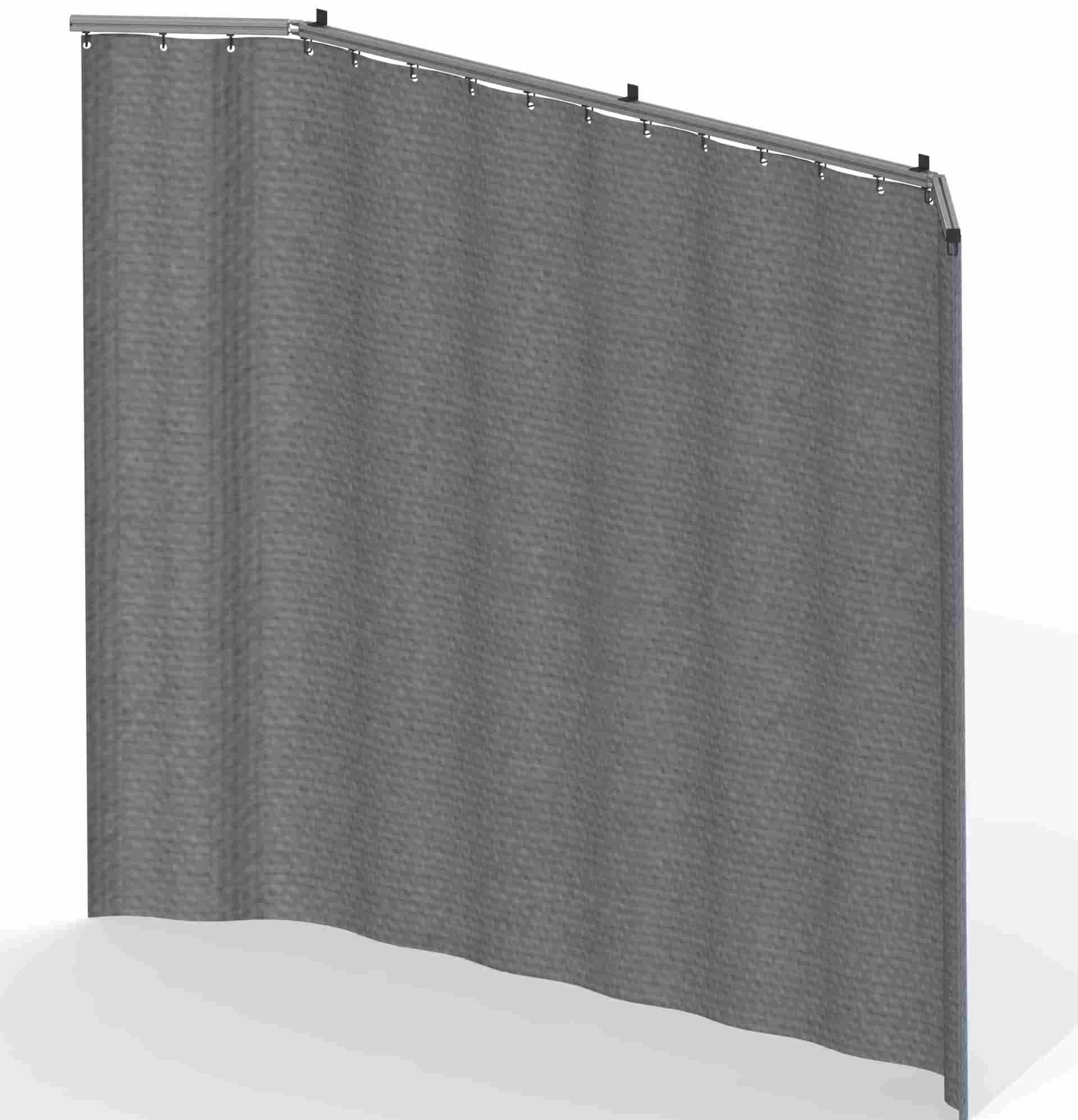 Lightboard Rückwand Rückwand aus Bühnenstoff für das Lightboard