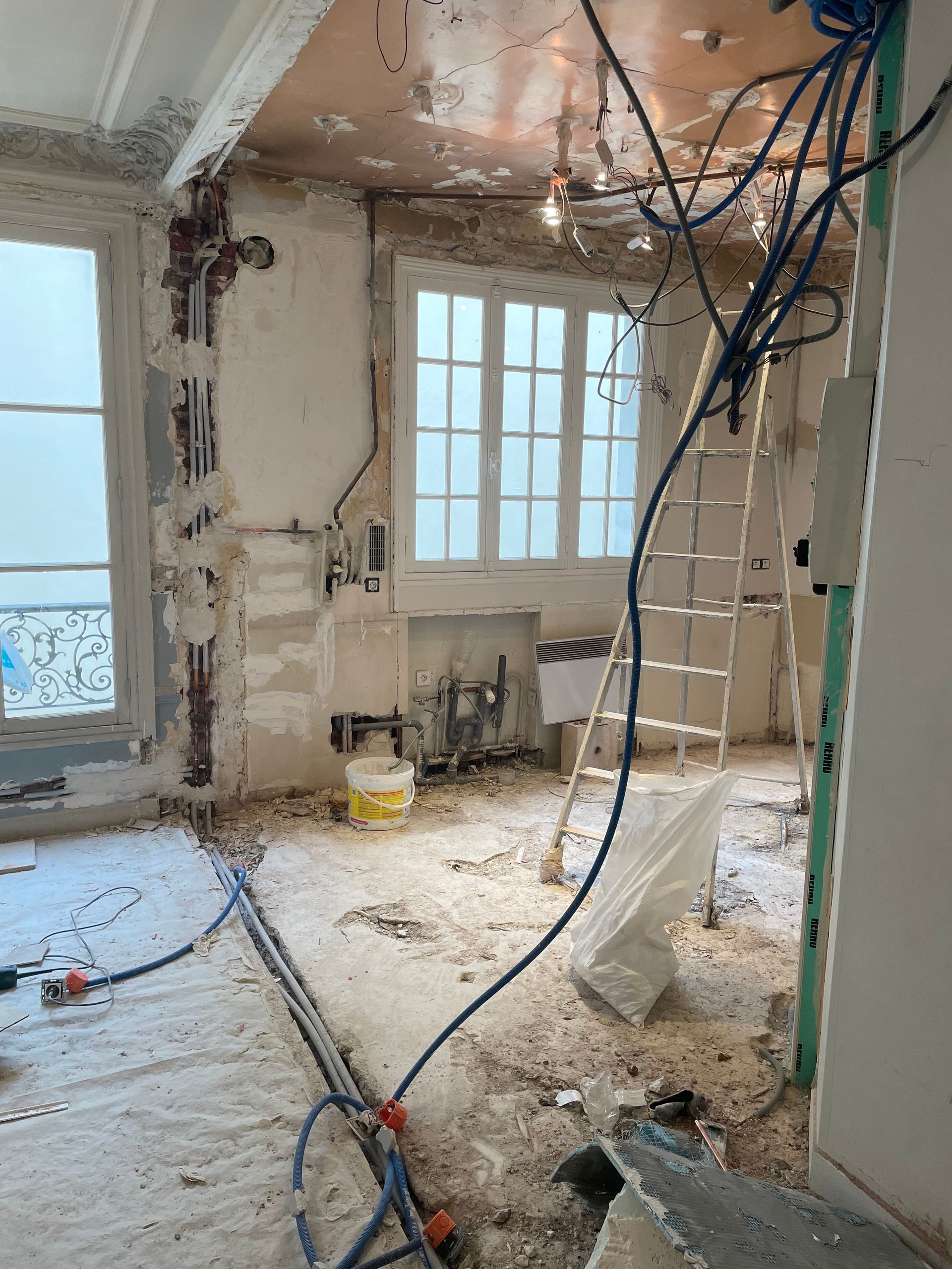 gregory fister, rénovation appartement paris 18