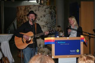 Rainer Martens beim Biike-Empfang im Multimar Wattforum in Tönning