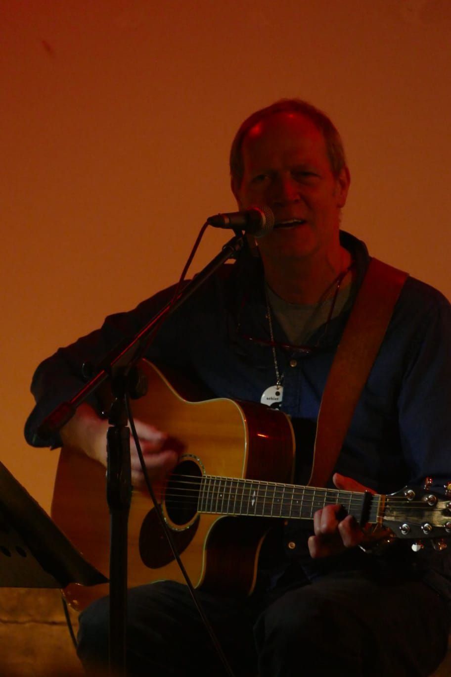 Rainer Martens aus Garding beim Tönninger Weihnachtsereignis