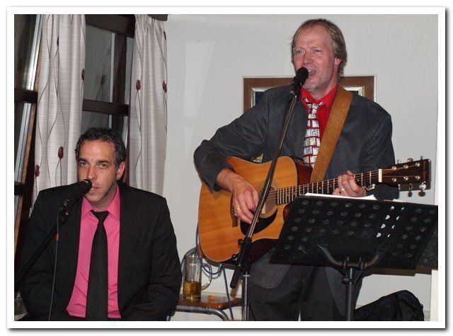 Rainer Martens mit Christian Seemann aus Garding auf Nordstrand