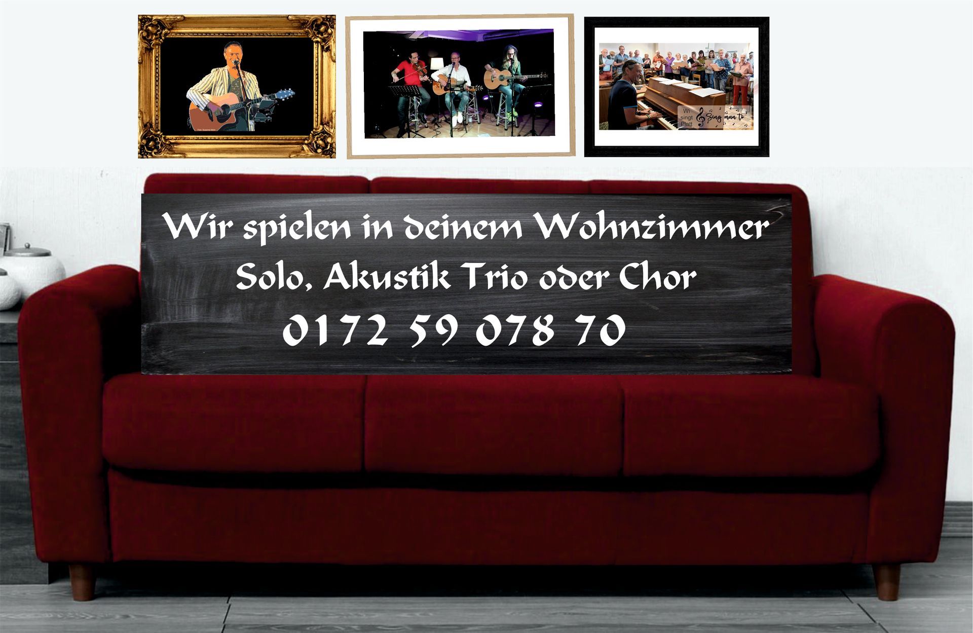 Wohnzimmerkonzert mit Rainer Martens