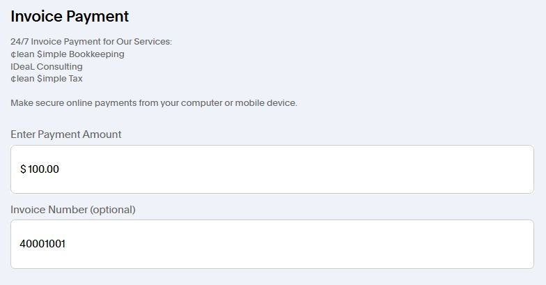 Enter Payment Amount