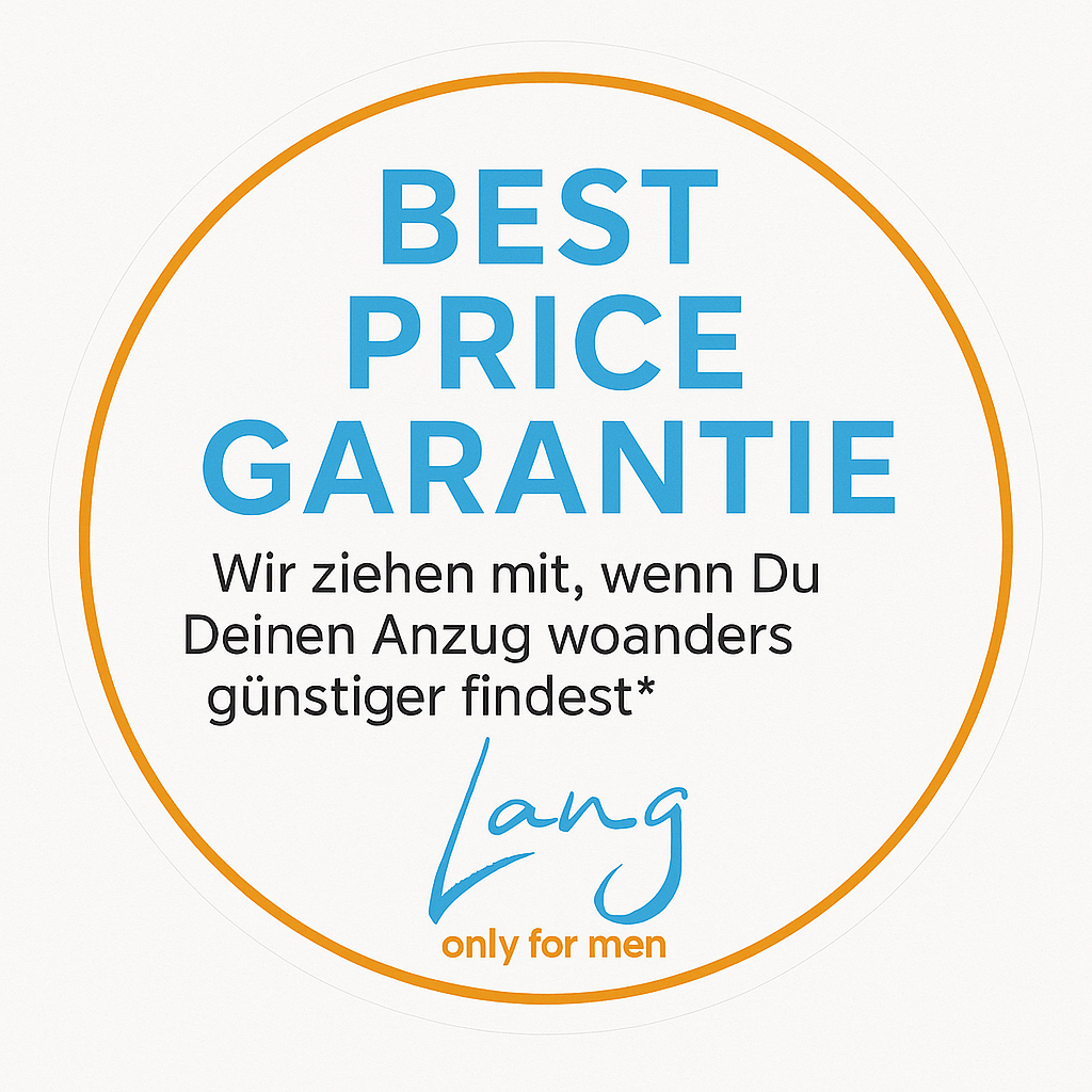 Best Price Garantie bei LANG Herrenausstatter Best Price Garantie by LANG