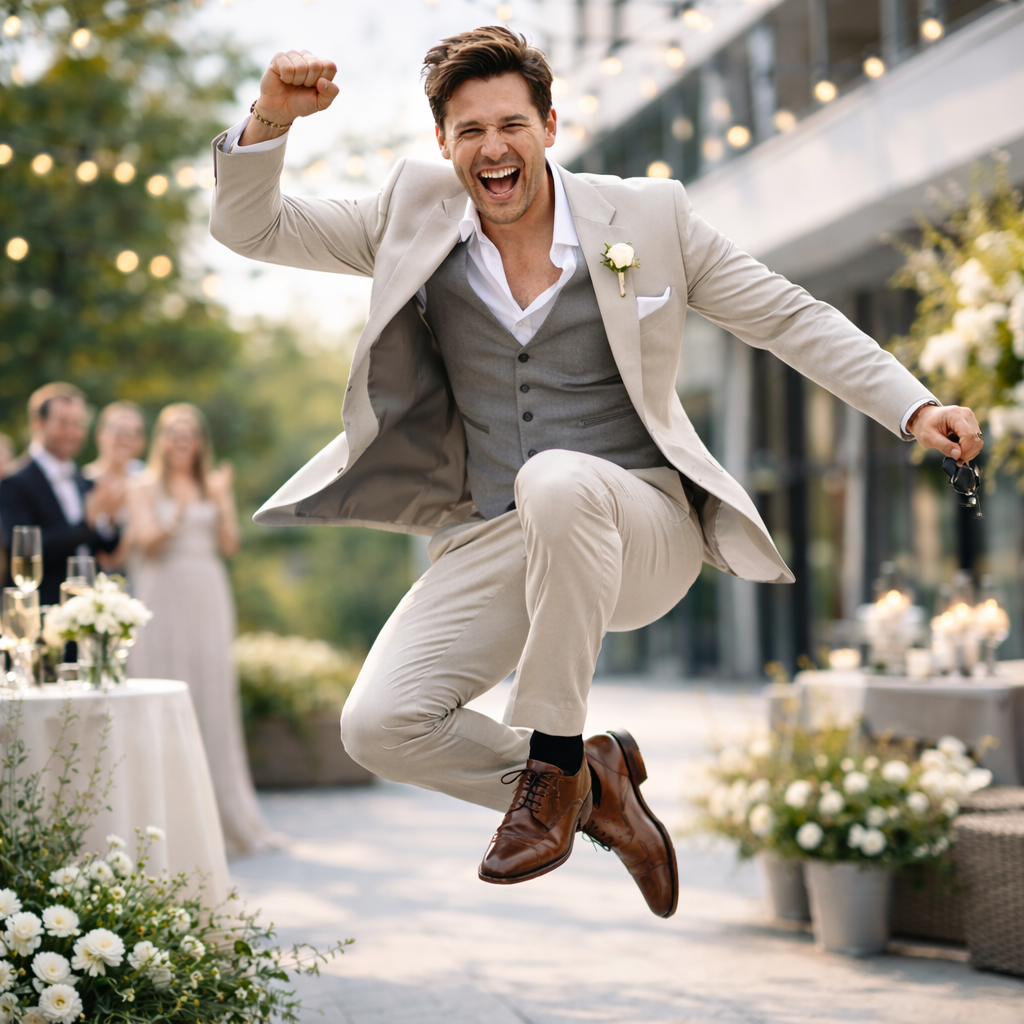 Stretch Anzüge für Business und Hochzeit