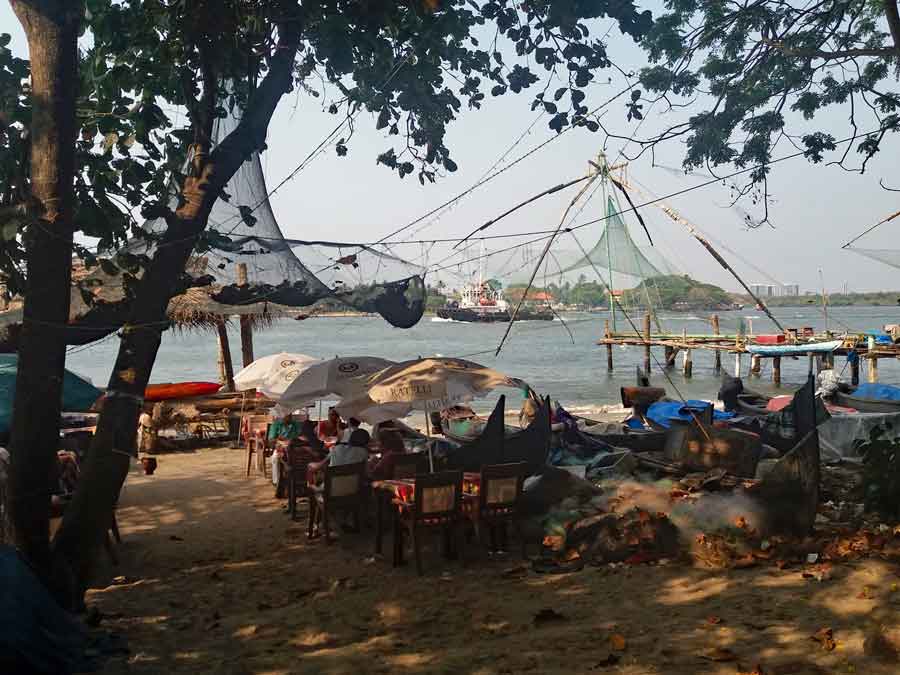 Kochi - chinesische Fischernetz