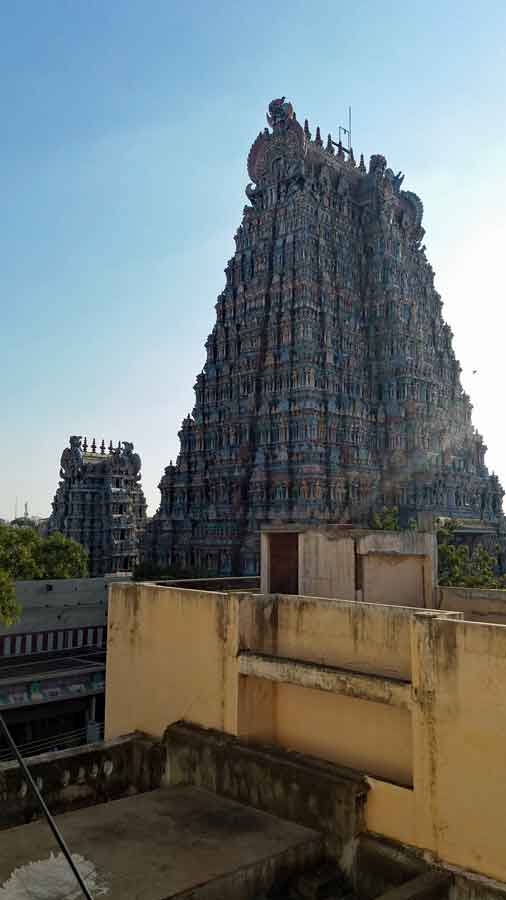 Tempelstadt Maduraii in Tamil Nadu