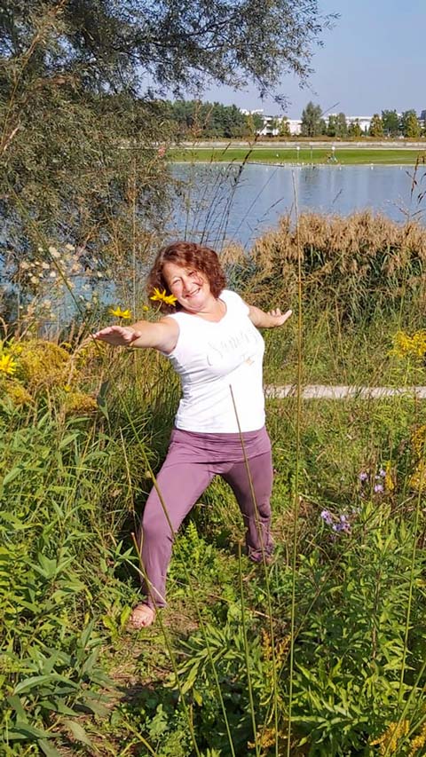 Petra Bräu, Yoga Lehrerin und Ayurveda-Praktikerin