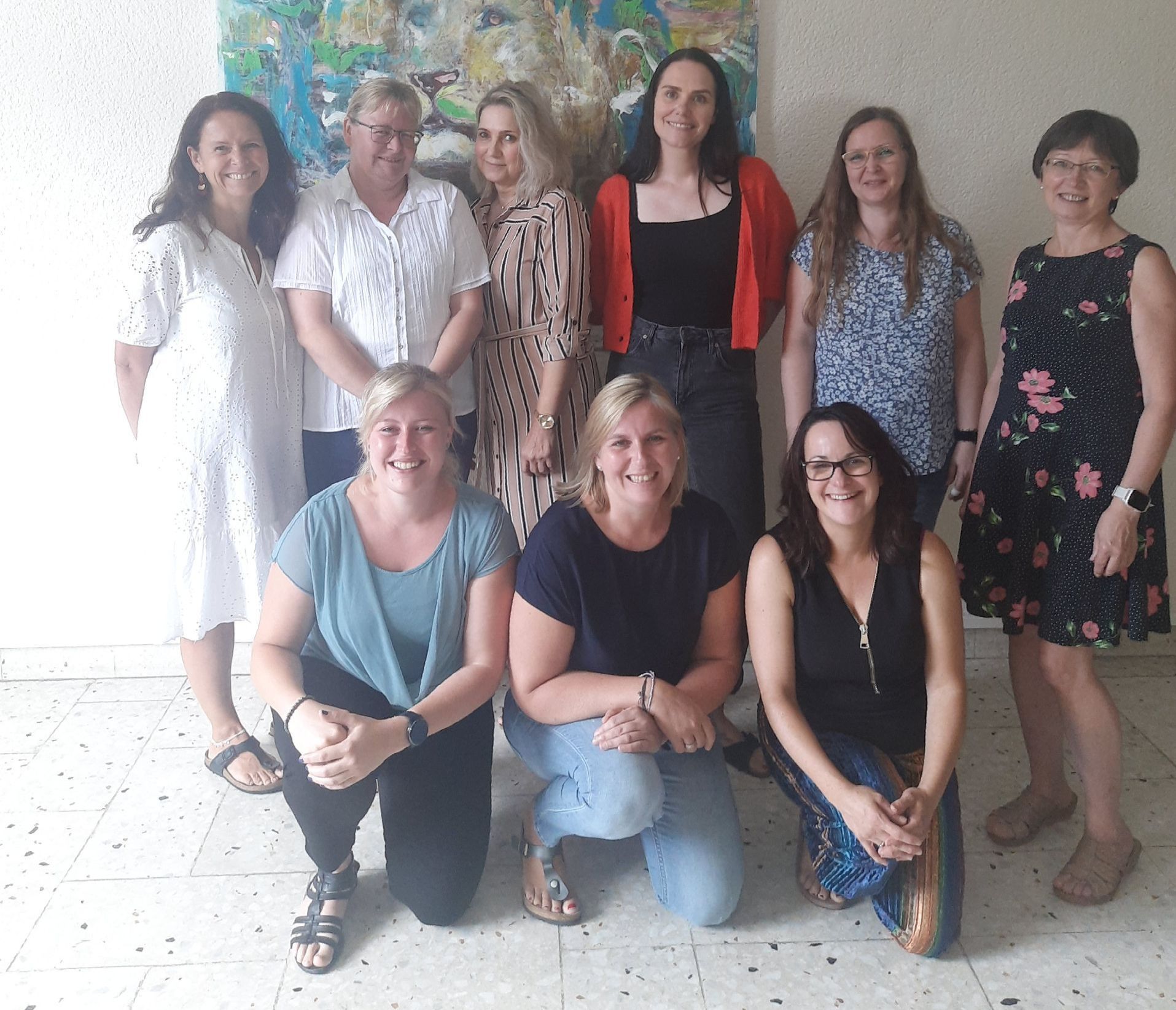 Die Teilnehmerinnen des Gmünder Kombikurses