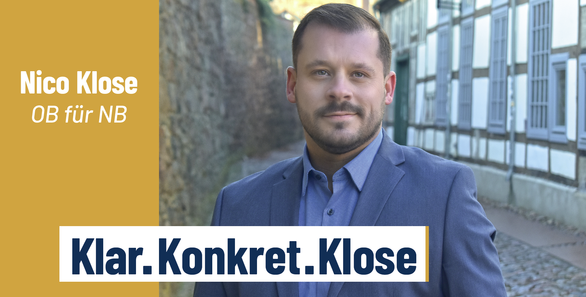 Nico Klose Nico Klose | Oberbürgermeisterwahl Neubrandenburg 11.05.2025